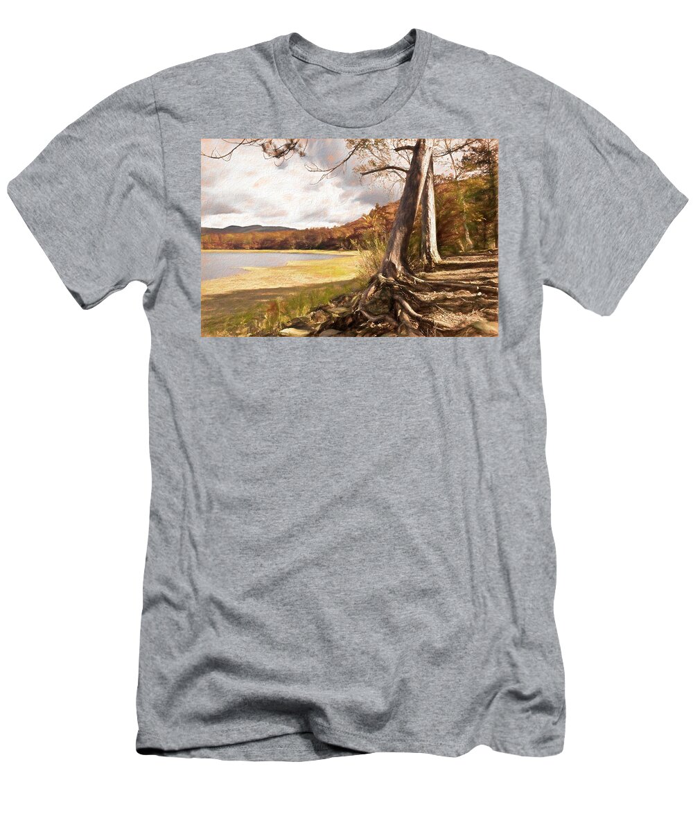 Tree T-Shirt featuring the photograph My Favorite Tree Again by Nancy De Flon