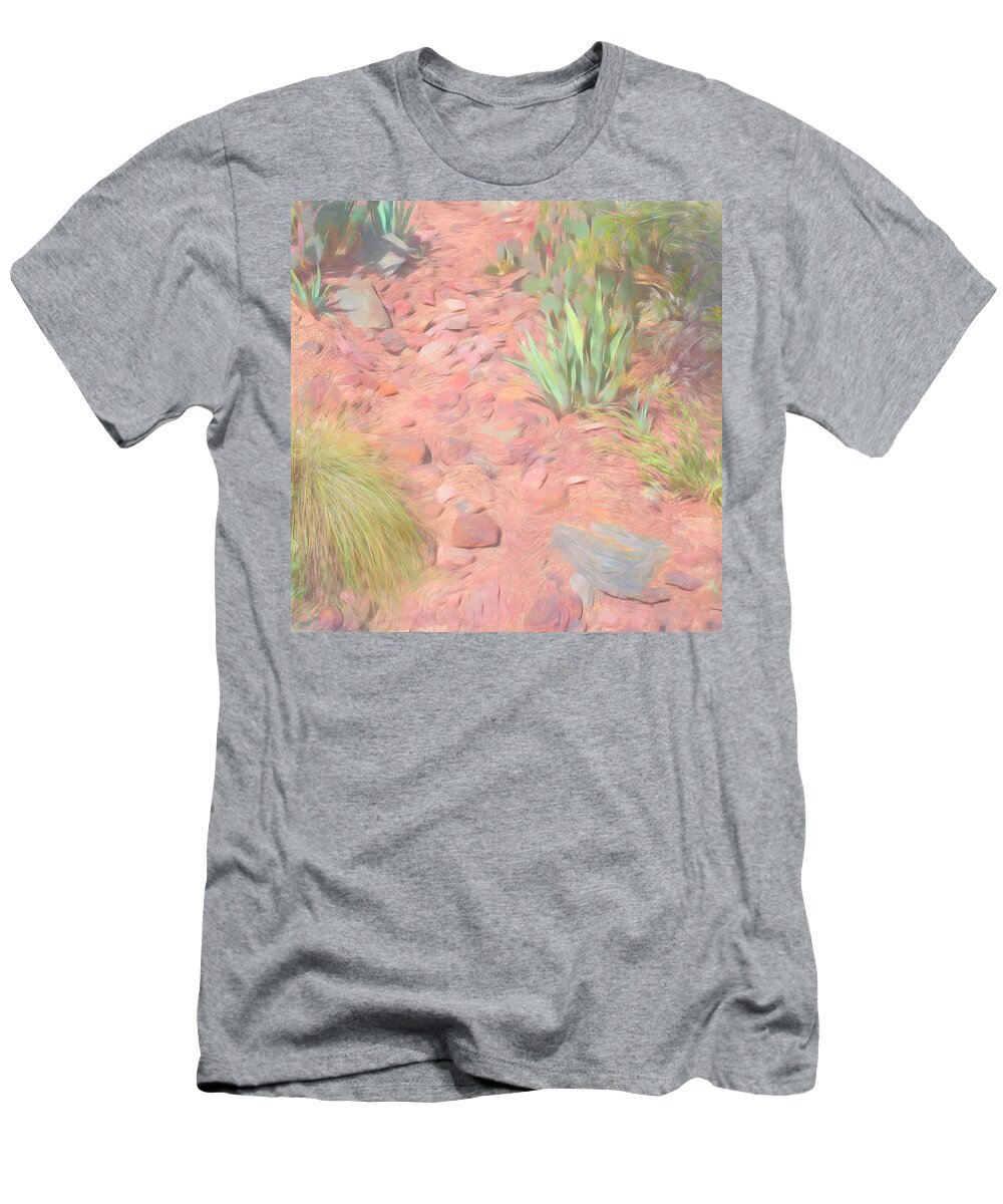 Desert T-Shirt featuring the photograph Nature Path by Aimee L Maher ALM GALLERY