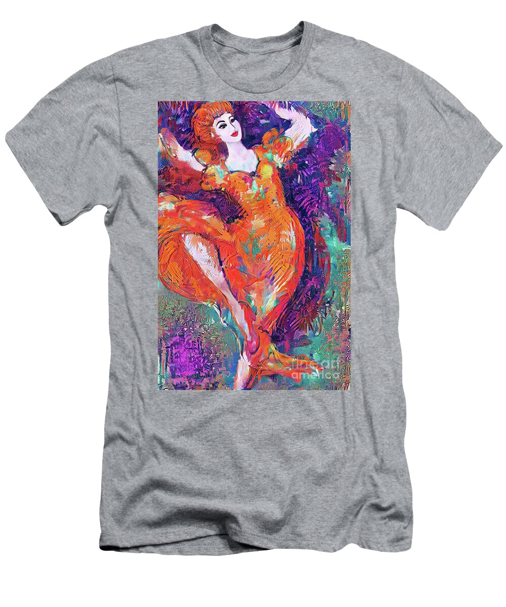 Figurative Art T-Shirt featuring the digital art New Dancing Shoes 08 by Stacey Mayer