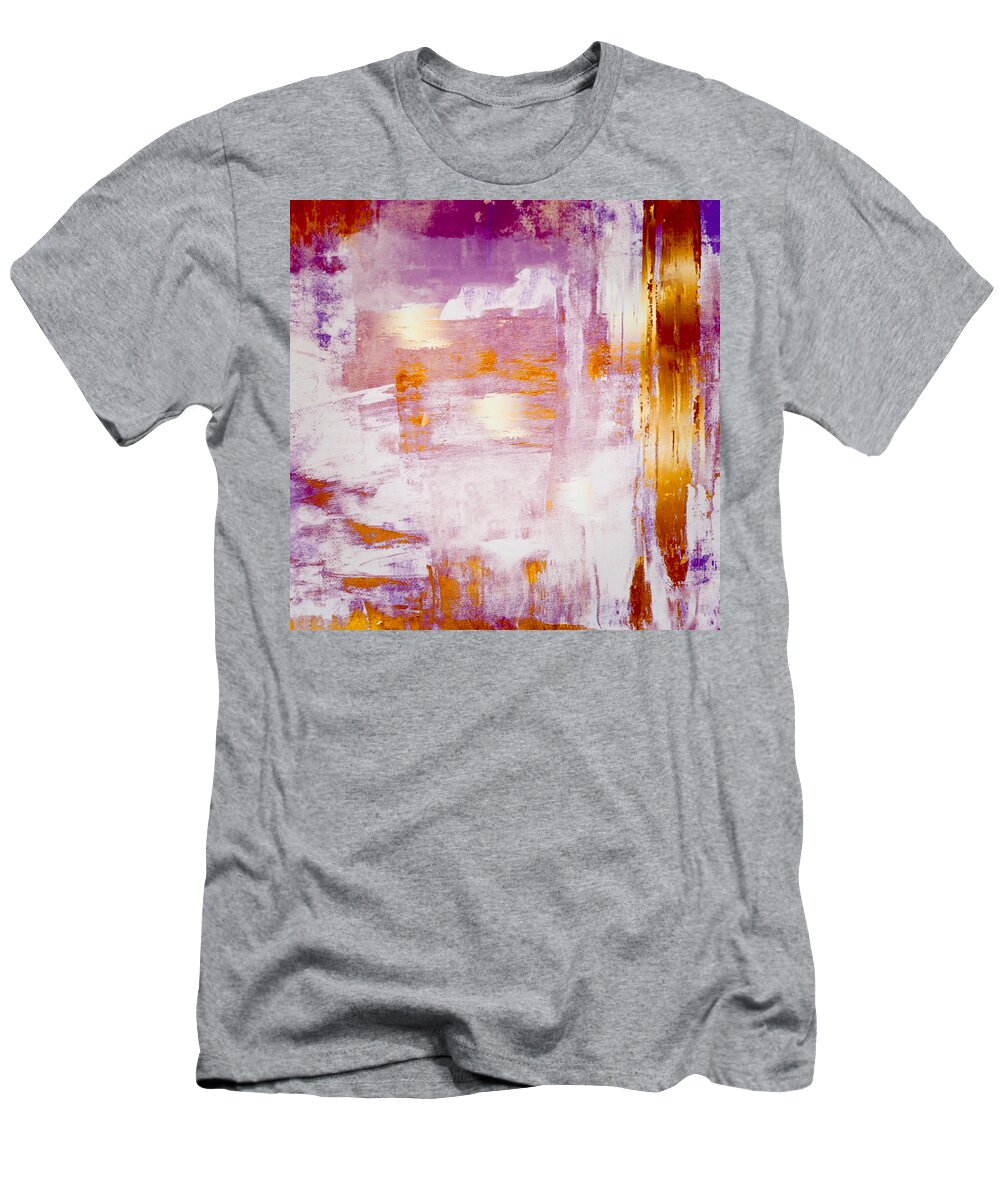 Abstract Art T-Shirt featuring the digital art Nobility by Canessa Thomas