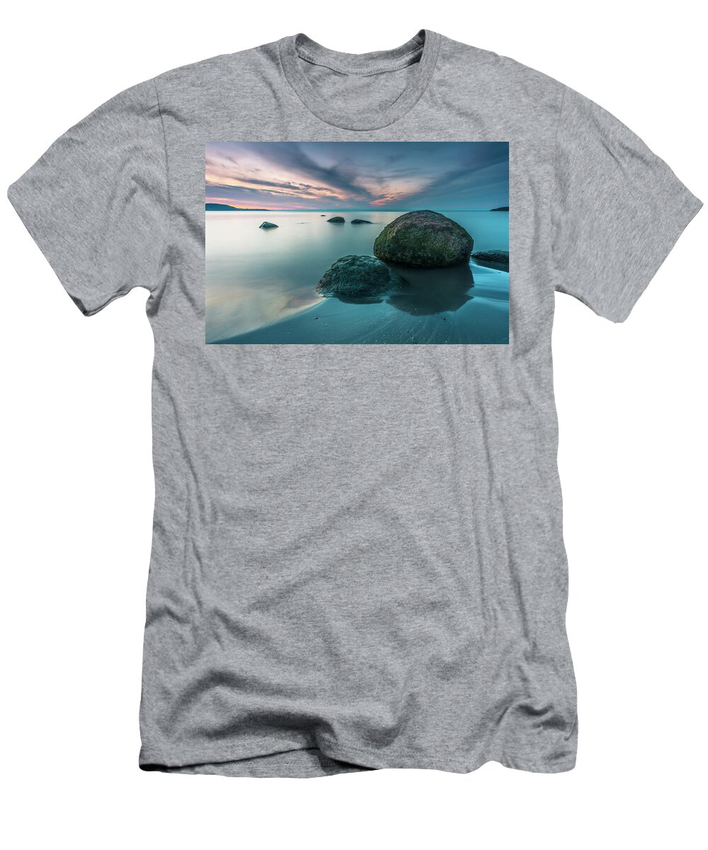 Dusk T-Shirt featuring the photograph Observers by Evgeni Dinev