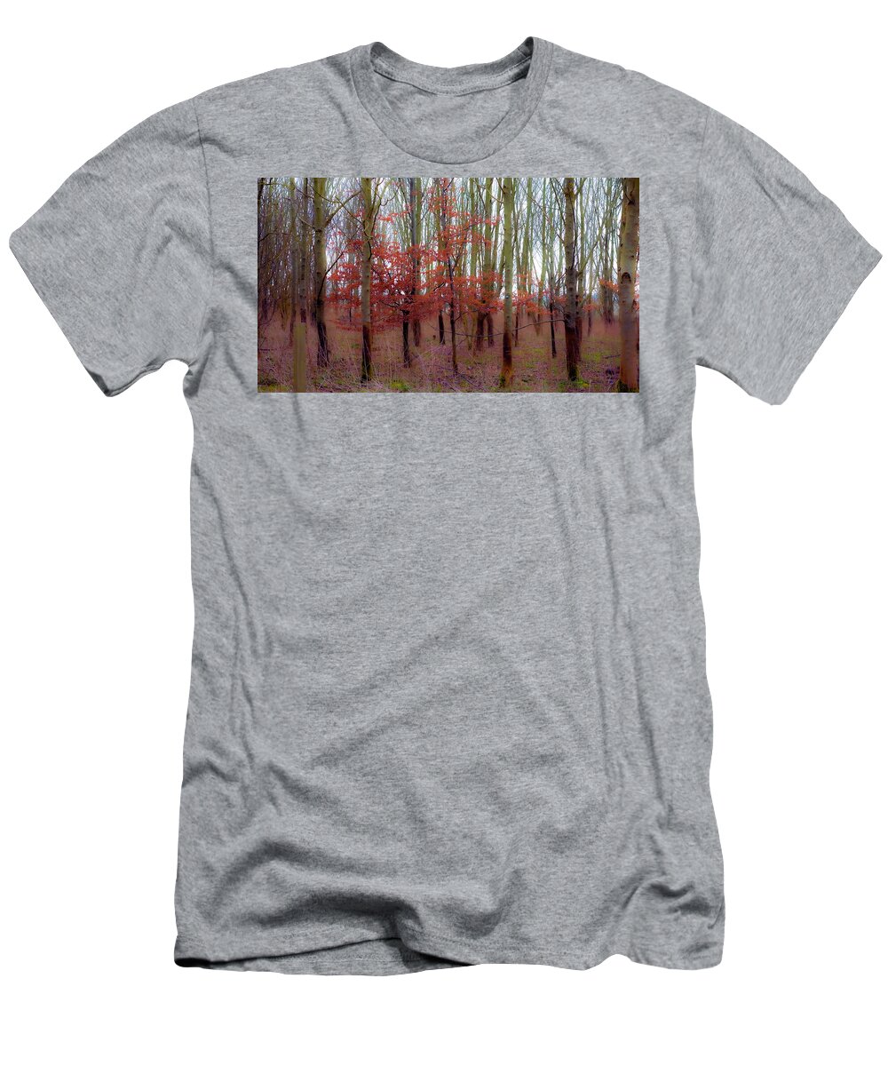 Winter T-Shirt featuring the photograph One Tree Among Many by Matthew Bamberg
