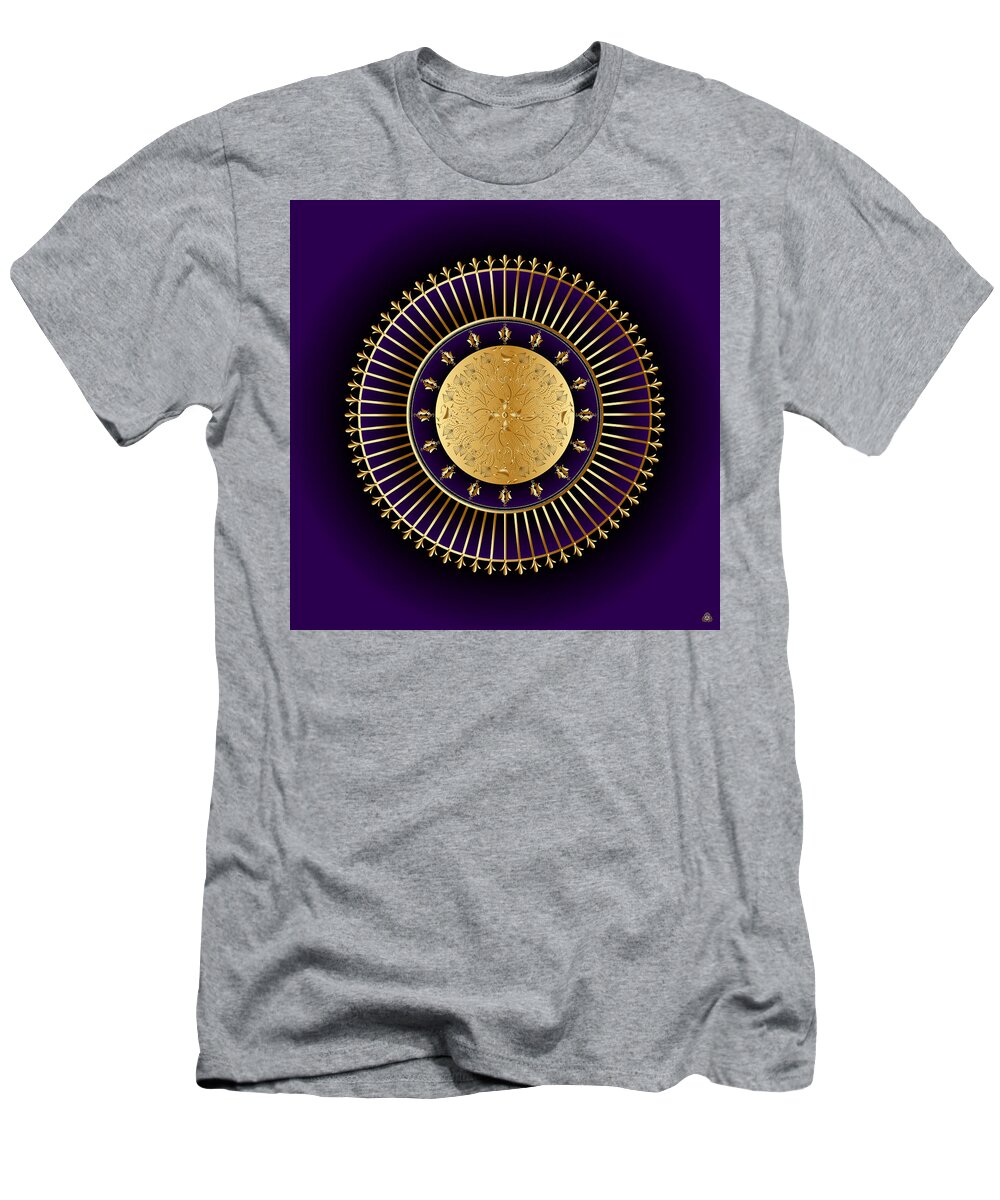 Mandala Graphic T-Shirt featuring the digital art Ornativo Vero Circulus No 4261 by Alan Bennington