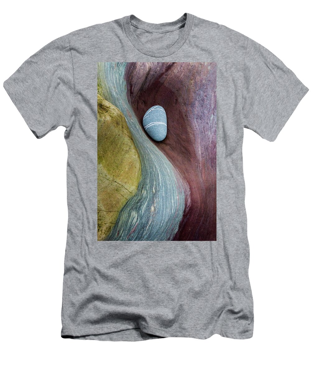 Pebble T-Shirt featuring the photograph Out of Time by Anita Nicholson