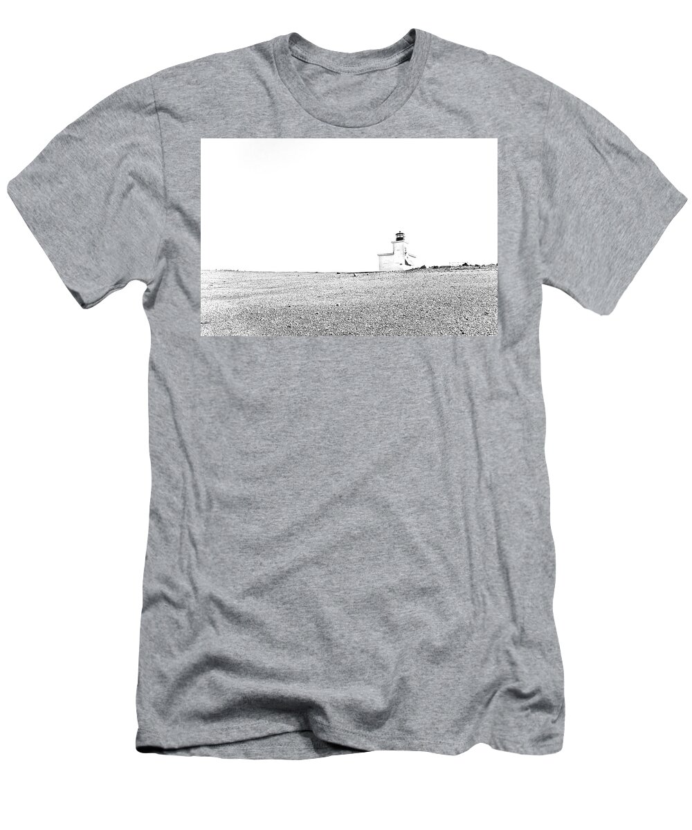 Lighthouse T-Shirt featuring the photograph Parrsboro Light by Alan Norsworthy
