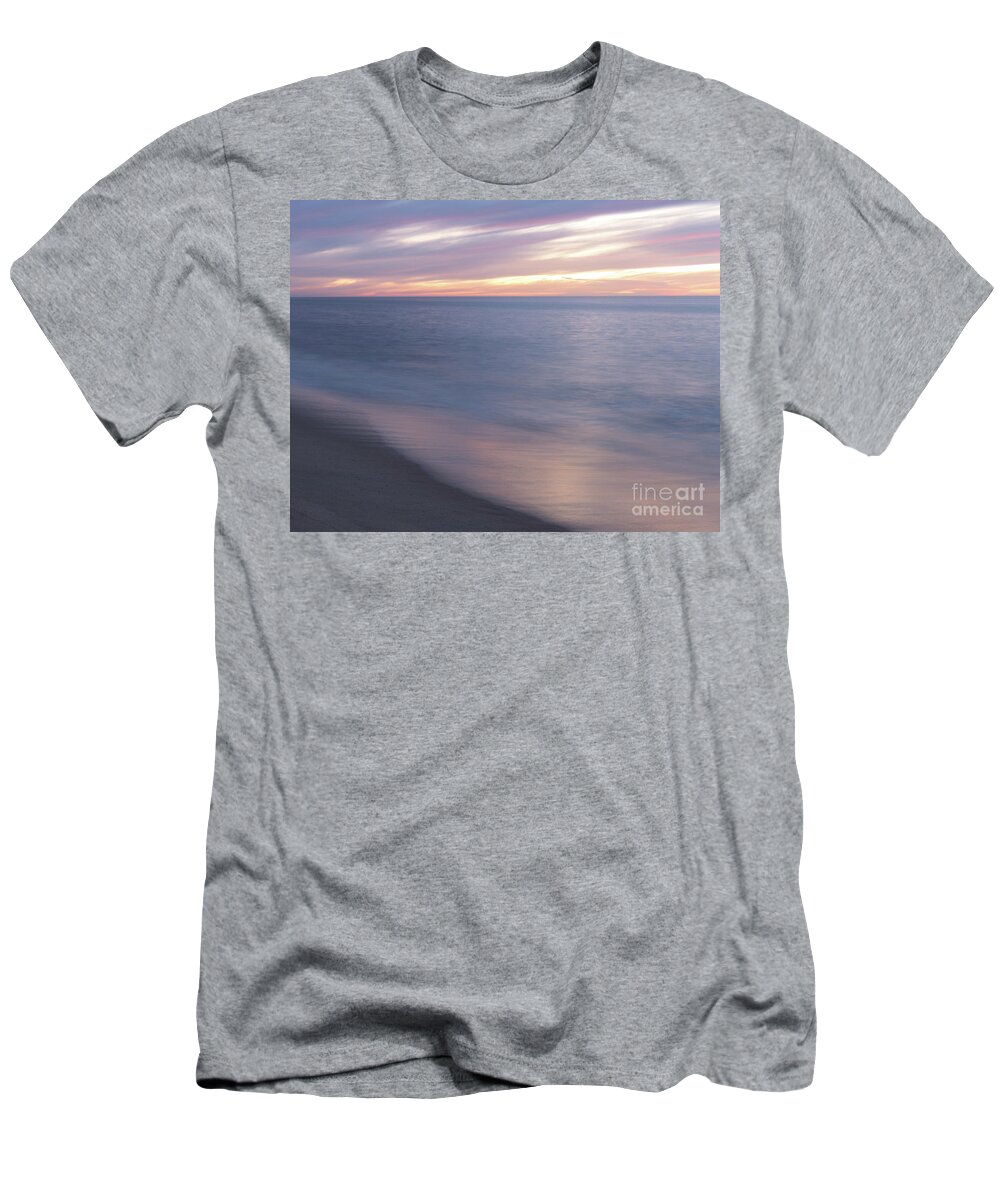 Summer T-Shirt featuring the photograph Peaceful sunrise by Izet Kapetanovic