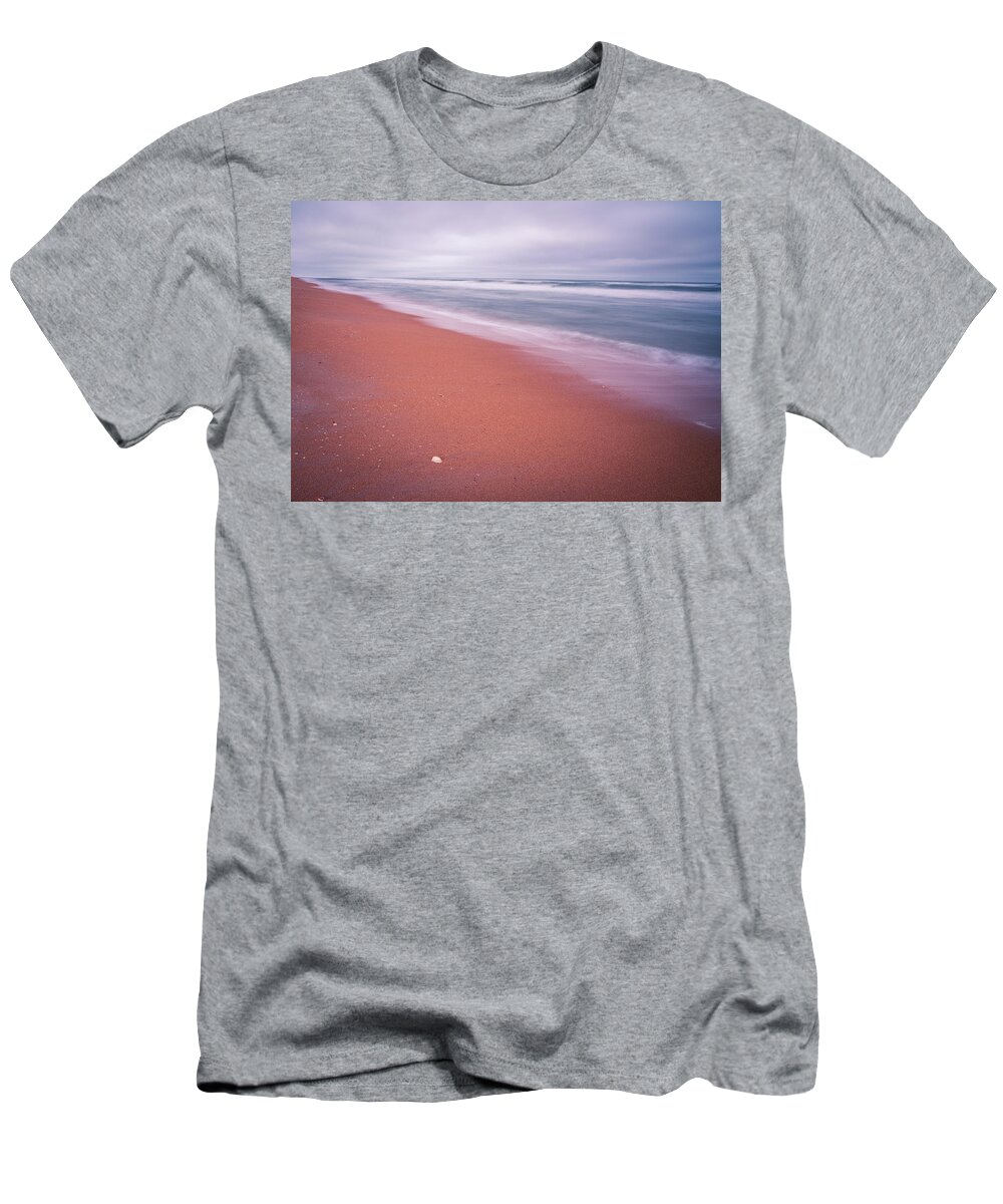Atlantic T-Shirt featuring the photograph Pink Sands of Ormond Beach by Kyle Lee