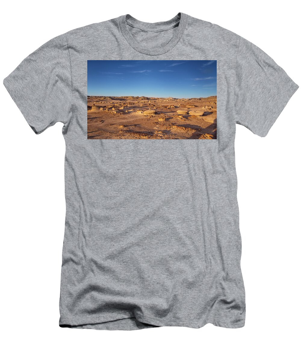 Bisti Badlands T-Shirt featuring the photograph Planet B by Kunal Mehra