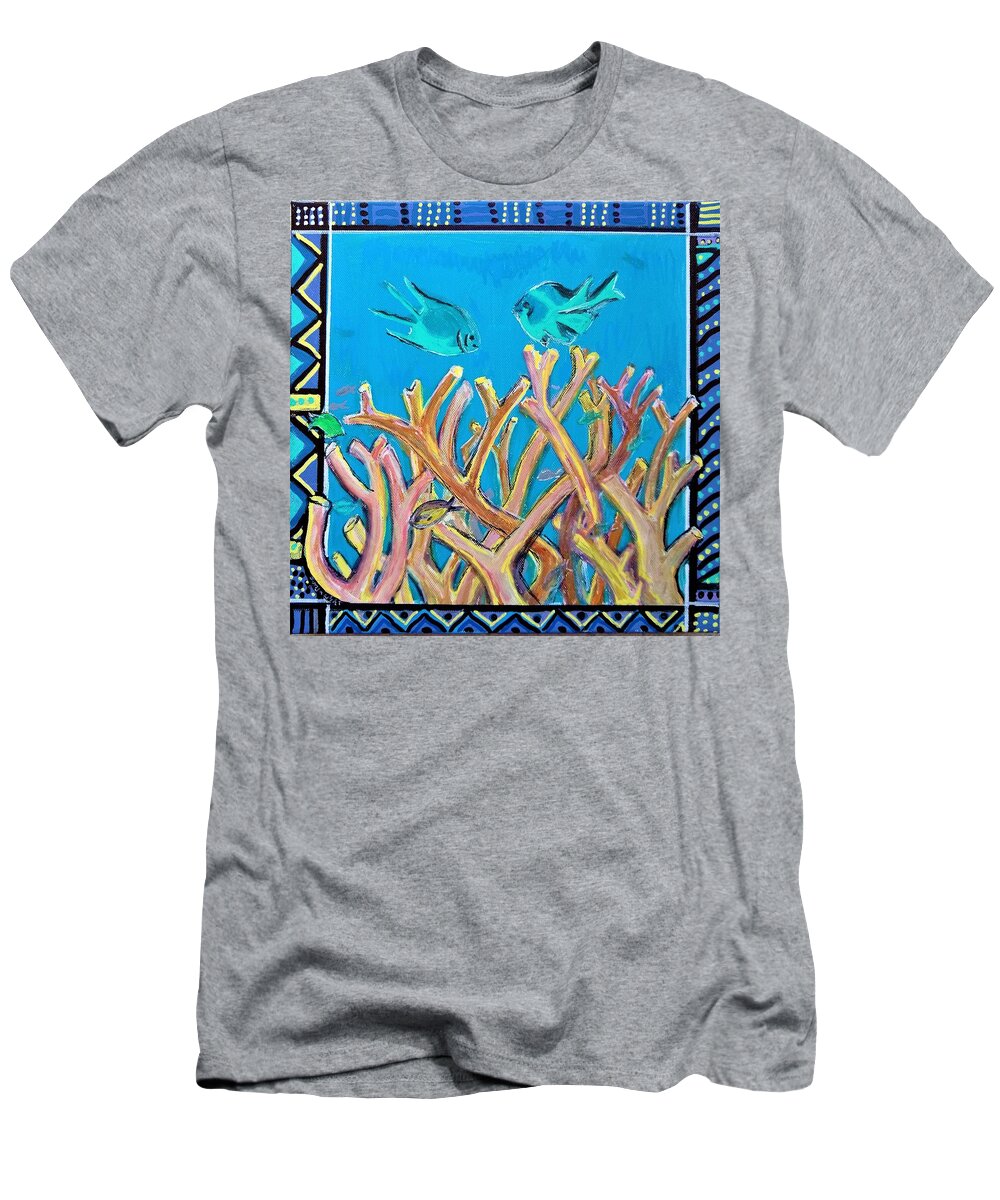 Reef Life T-Shirt by Sonja Light - Pixels