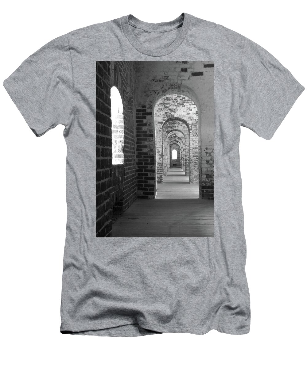 Architecture T-Shirt featuring the photograph Repeated Architecture by Melissa Southern