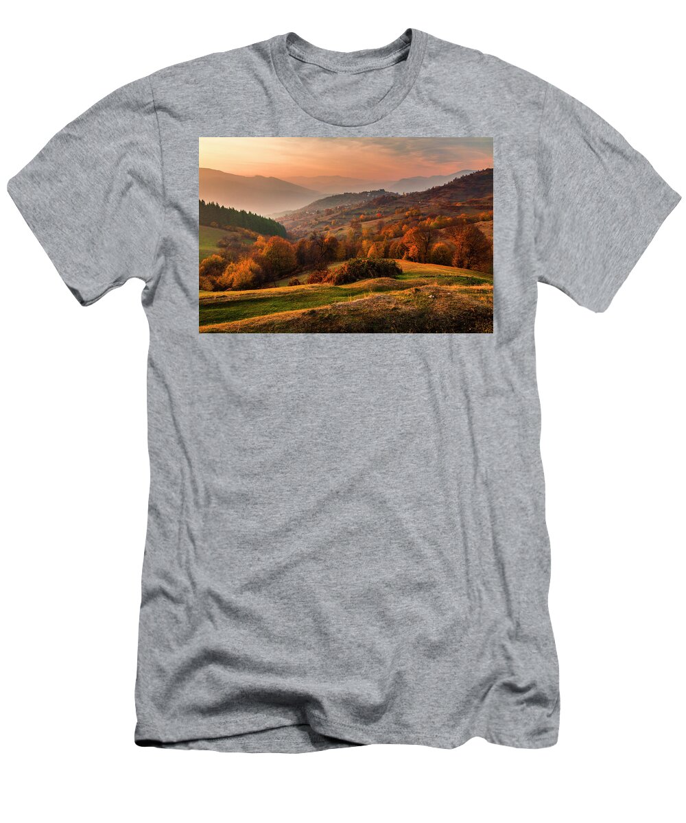 Rhodope Mountains T-Shirt featuring the photograph Rhodopean Landscape by Evgeni Dinev