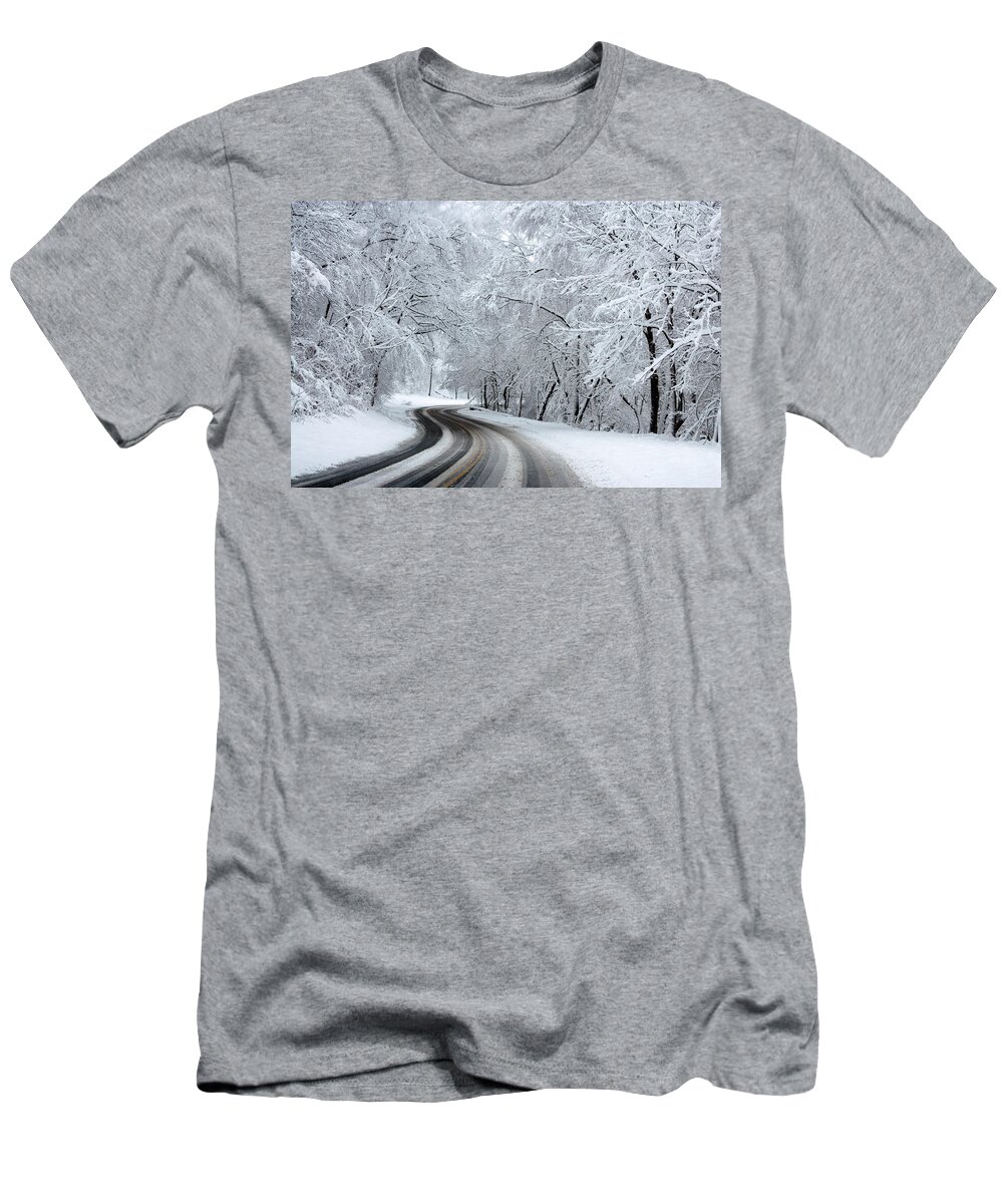Landscape T-Shirt featuring the photograph Rock Creek Park by Mango Art