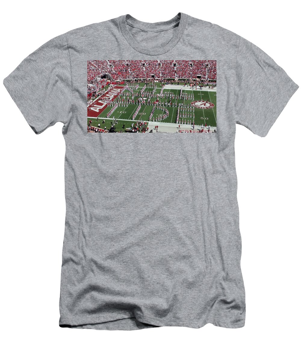 Gameday T-Shirt featuring the photograph Roll Tide Spell Out by Kenny Glover