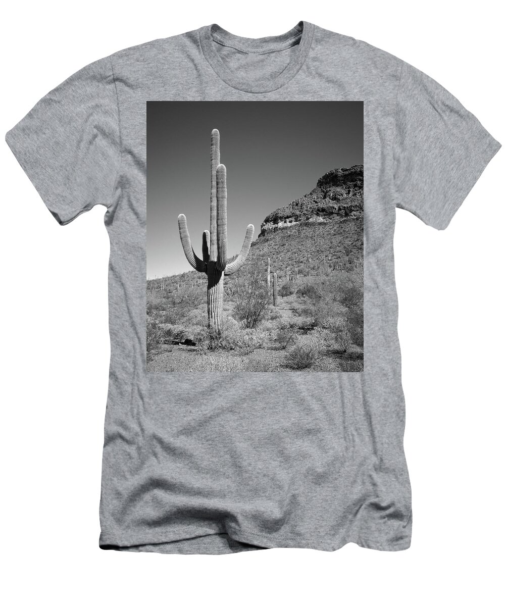 Saguaro National Park T-Shirt featuring the photograph Saguaro National Park 5 by Mike McGlothlen