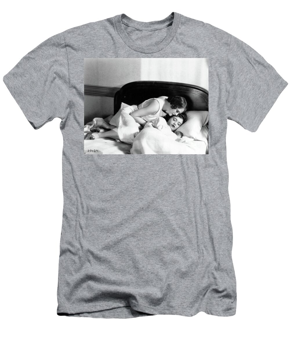 Sally O'neil T-Shirt featuring the photograph Sally O'Neil - Molly O'Day - The Lovelorn by Sad Hill - Bizarre Los Angeles Archive