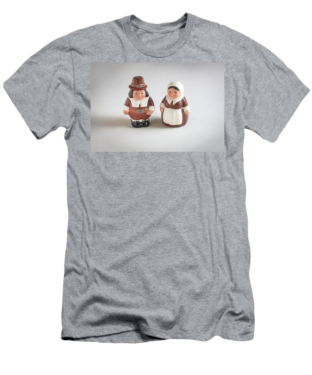 Salt And Pepper Shakers T-Shirt featuring the photograph Salt and Pepper Shakers 104 by Rich Franco