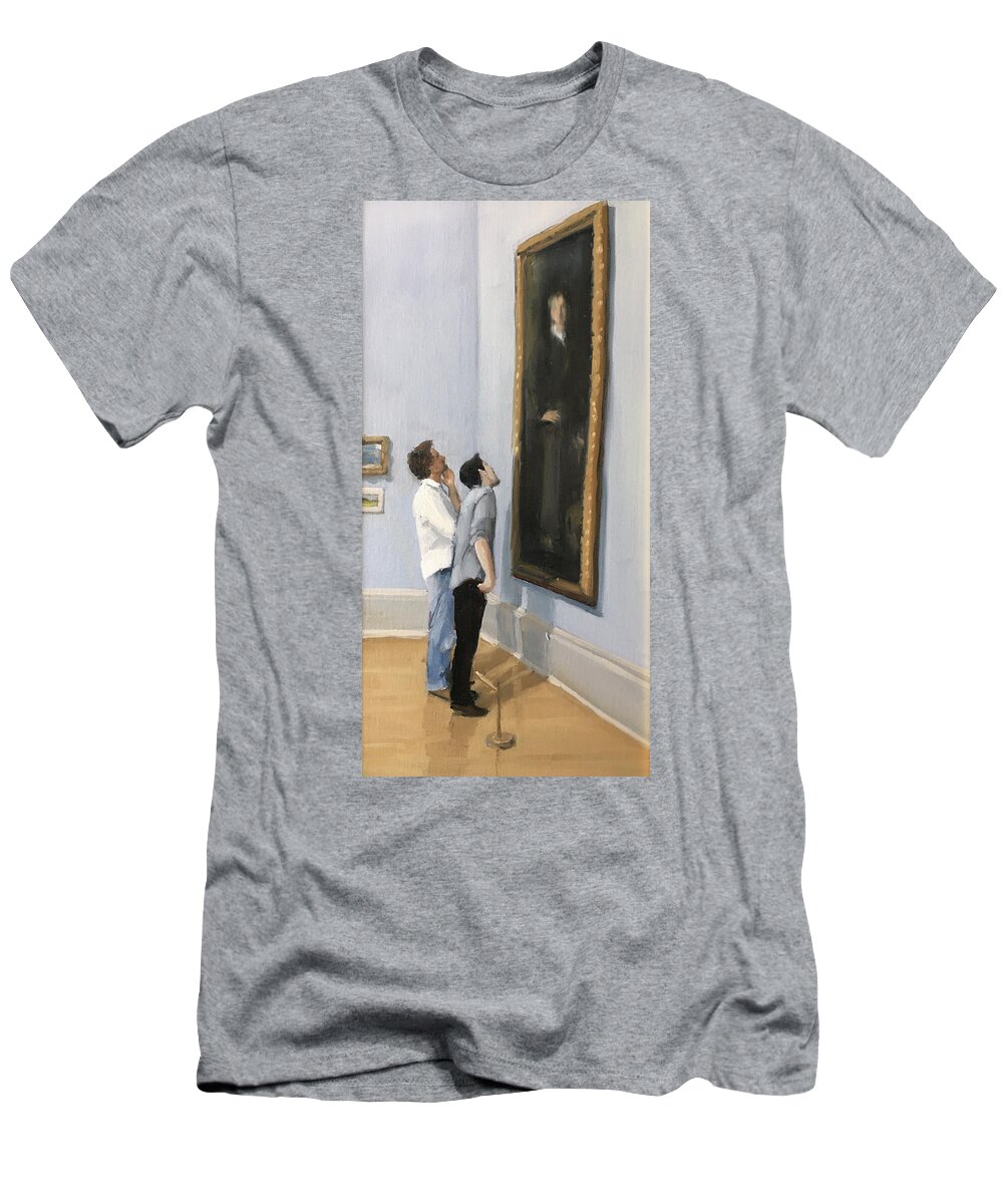 John Singer Sargent T-Shirt featuring the painting Sargent's Brushstrokes by Elizabeth Jose