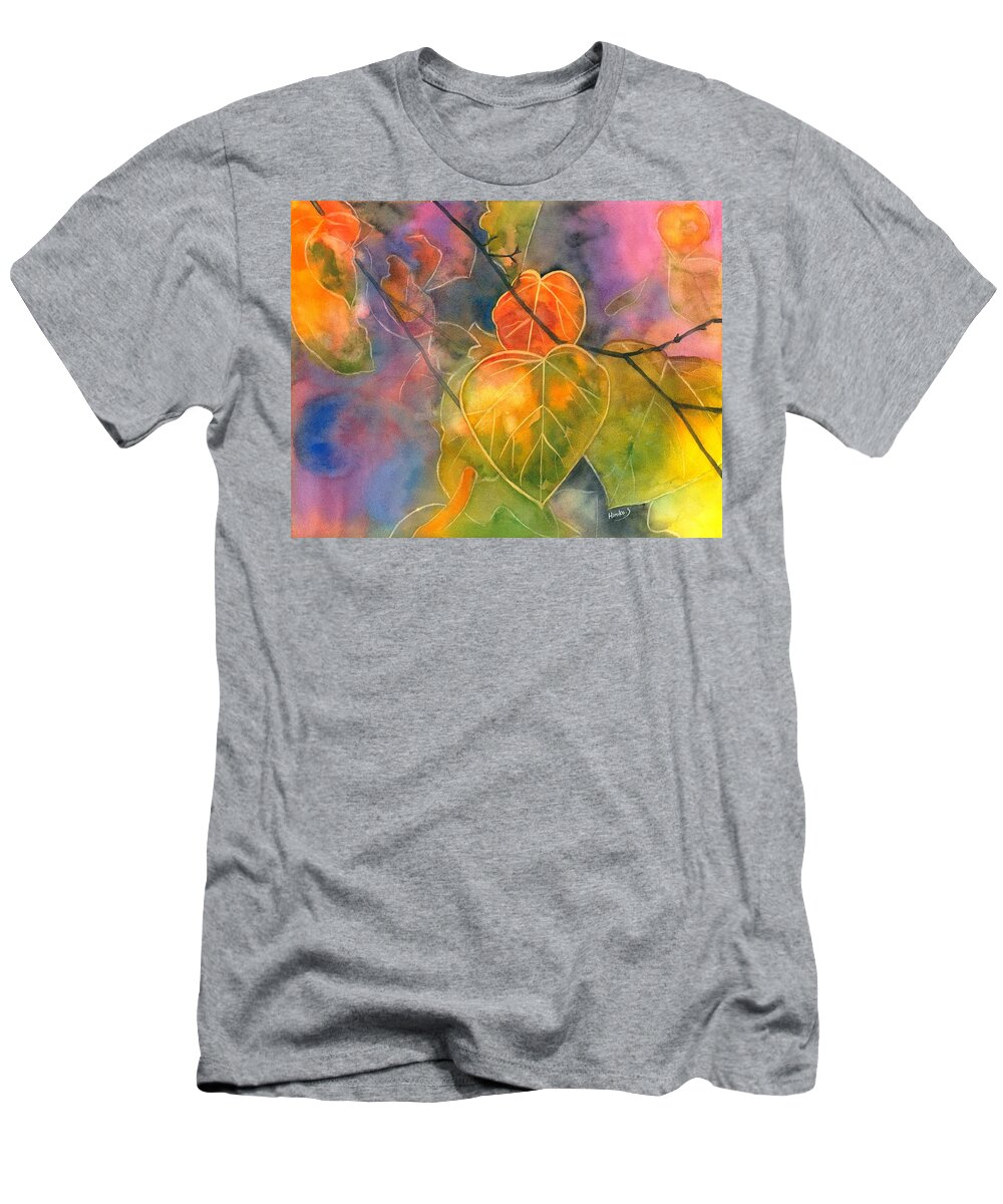Still Life T-Shirt featuring the painting Season of Color by Hiroko Stumpf