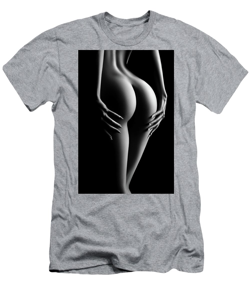 Woman T-Shirt featuring the photograph Sensual Nude Woman 11 by Johan Swanepoel