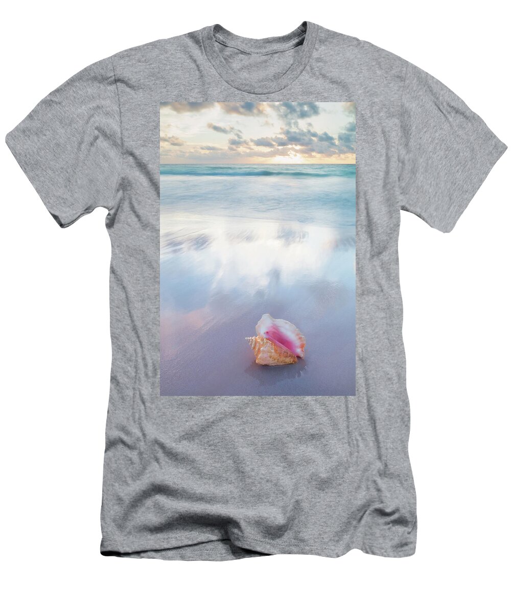 Shell T-Shirt featuring the photograph Shell by Erika Valkovicova