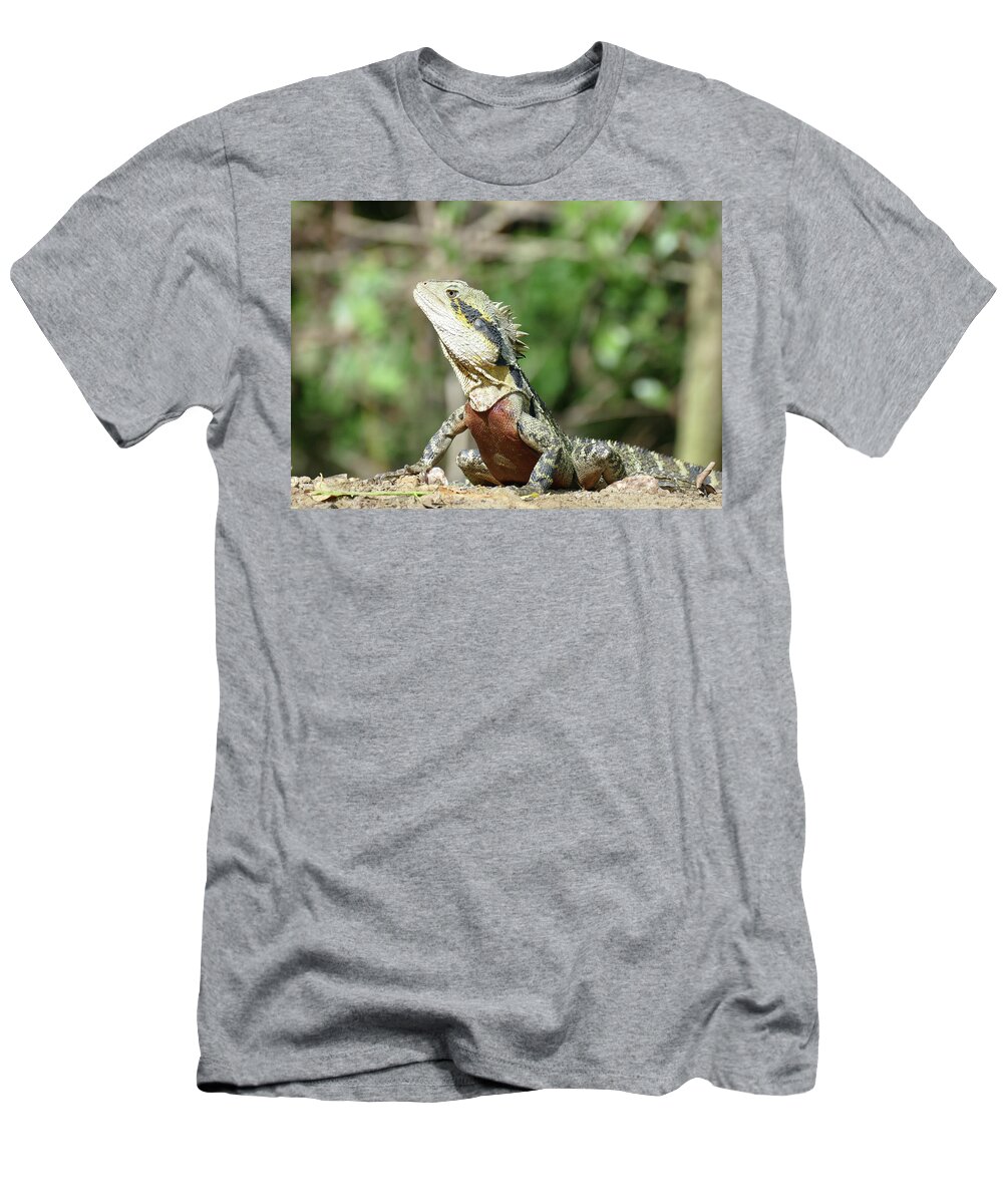 Animals T-Shirt featuring the photograph Showing off by Maryse Jansen