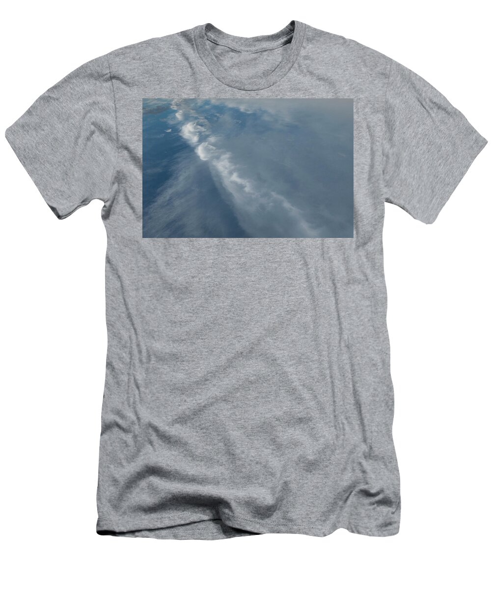 Sky T-Shirt featuring the photograph Sky With Clouds by Karen Rispin