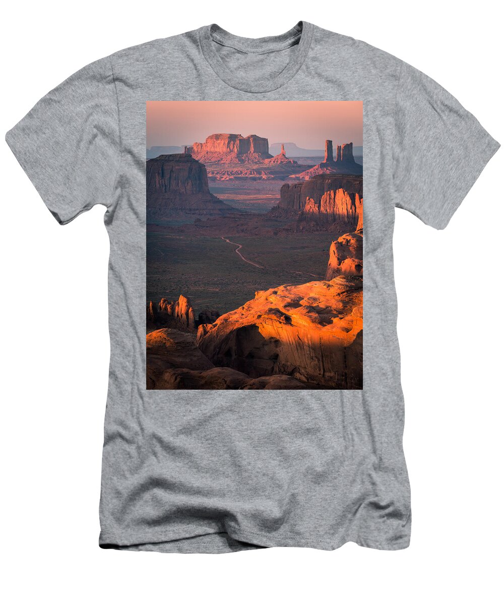 Buttes T-Shirt featuring the photograph Spires and Mesas by Peter Boehringer
