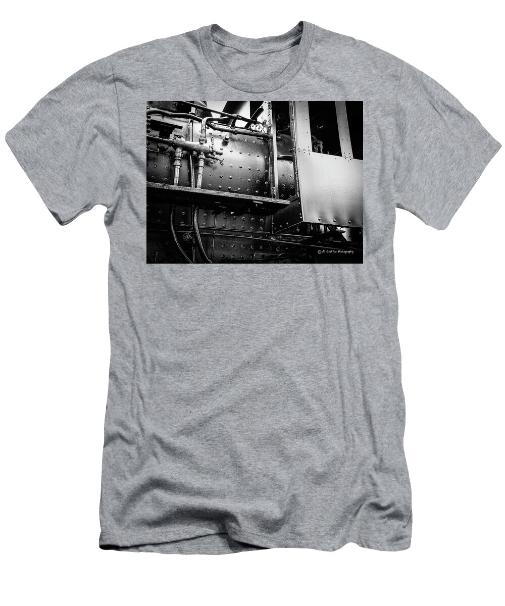 Steam T-Shirt featuring the photograph Steam I by Al Griffin