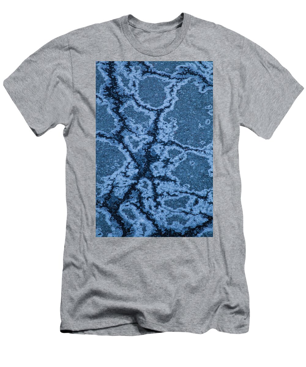 Abstract T-Shirt featuring the photograph Stick Man Figure by Irwin Barrett