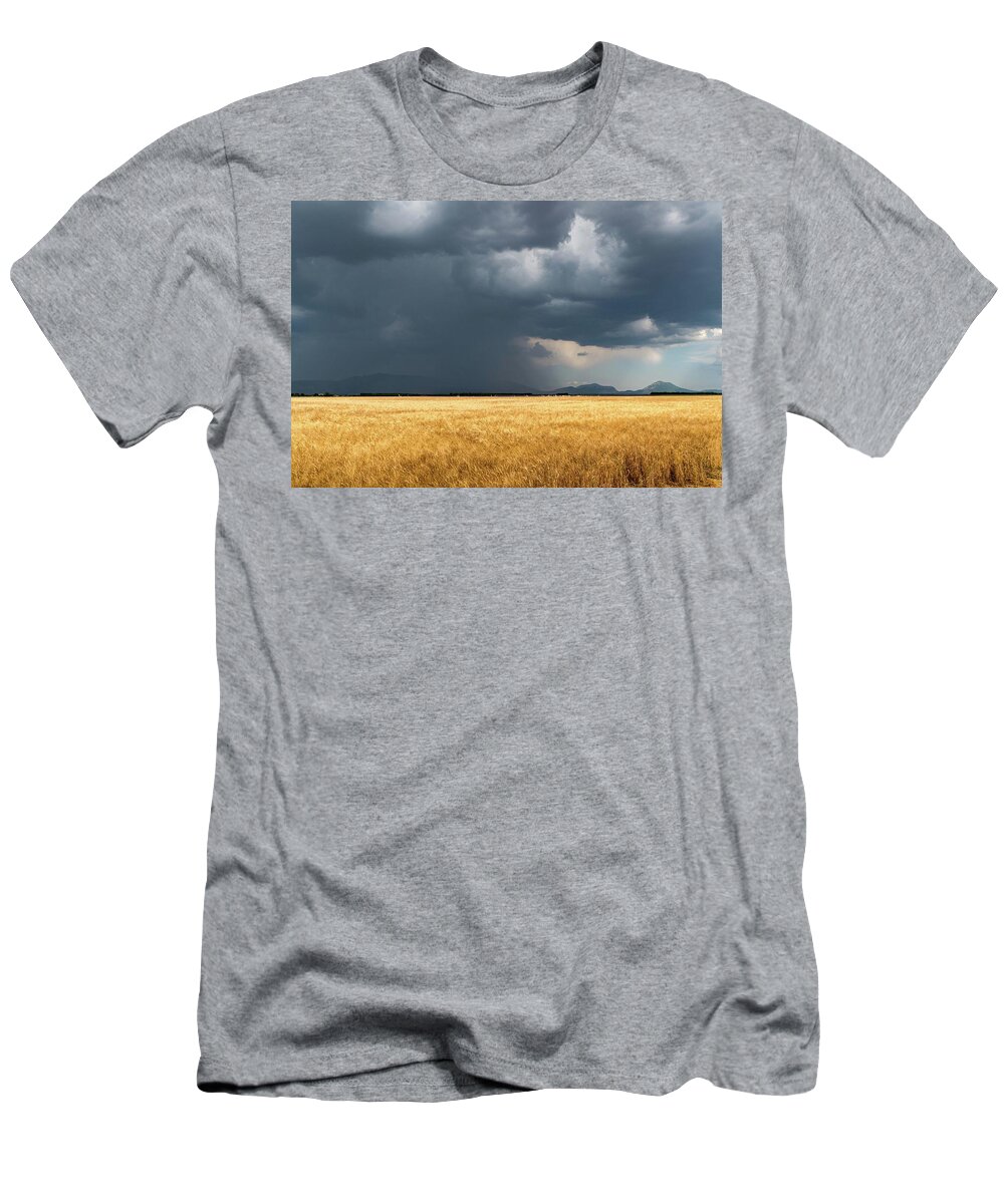 Barley T-Shirt featuring the photograph Storm Brewing by Rob Hemphill