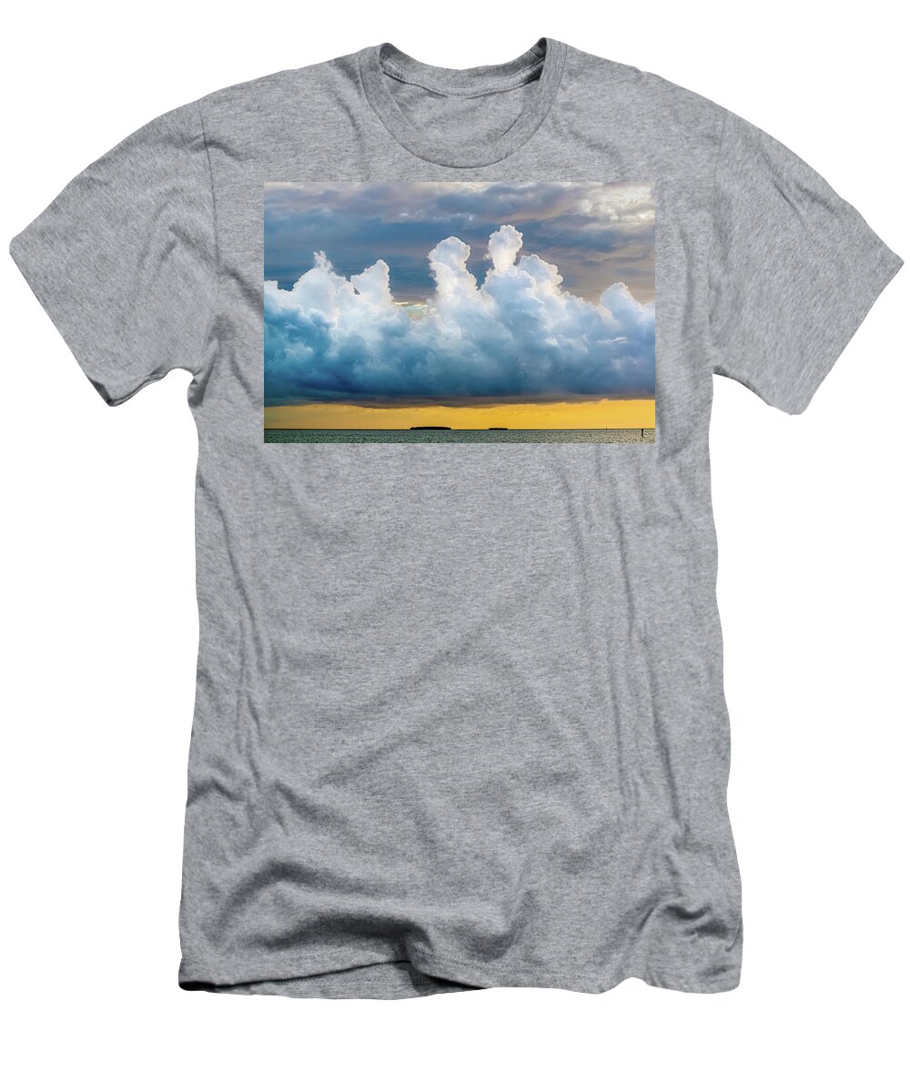 Florida T-Shirt featuring the photograph Stormy Sunset by Erich Grant