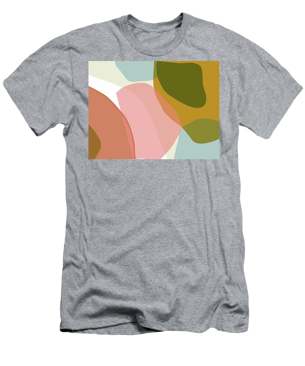  T-Shirt featuring the painting Summer afternoon by Meredith Palmer