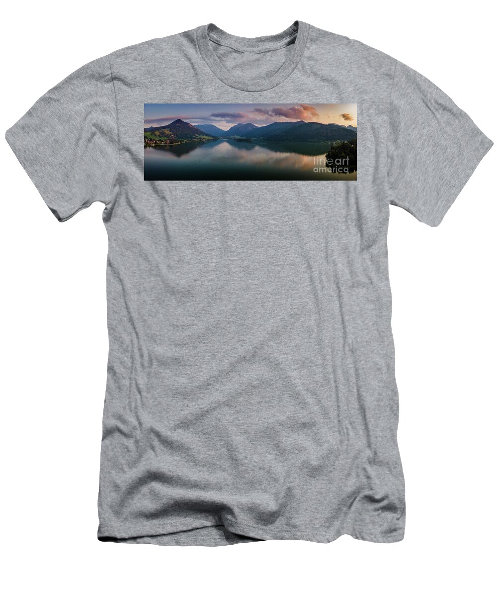 Alps T-Shirt featuring the photograph Sunset in the Alps by Hannes Cmarits