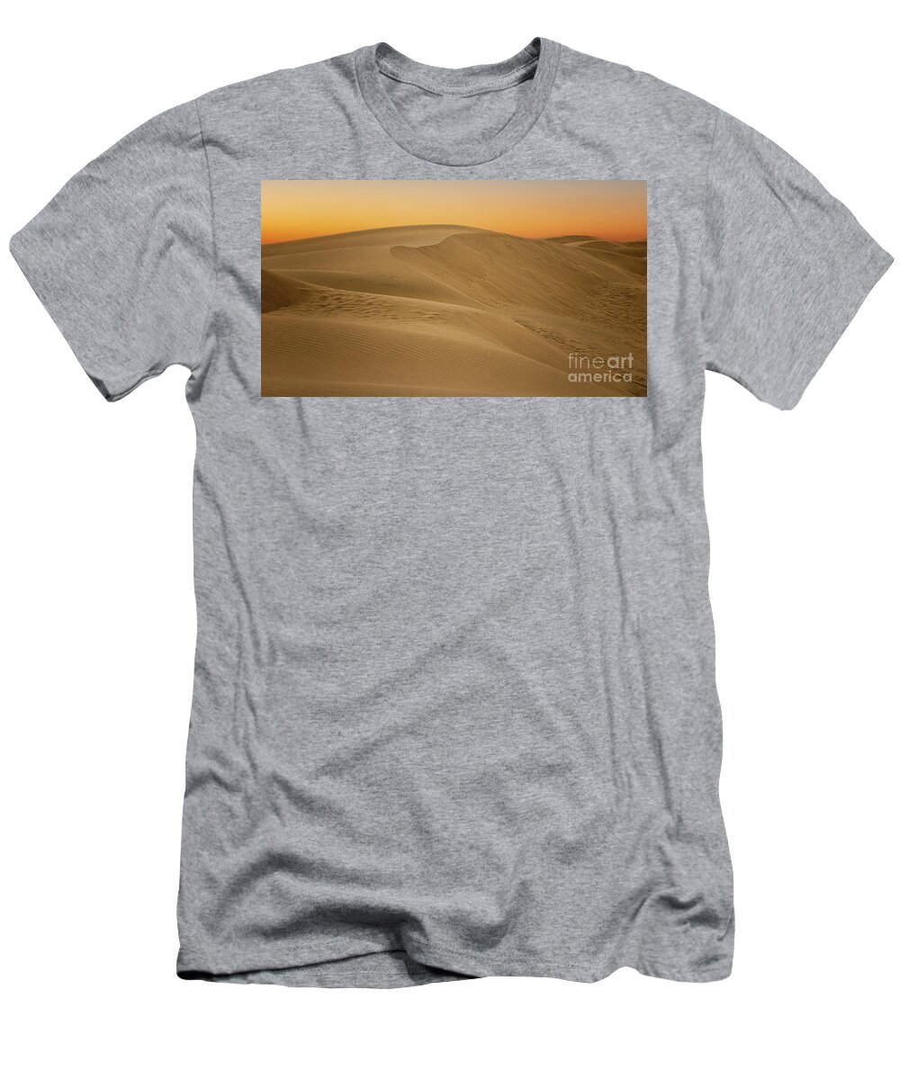 Oceano Dunes T-Shirt featuring the photograph Surreal Sand Dunes by Mimi Ditchie