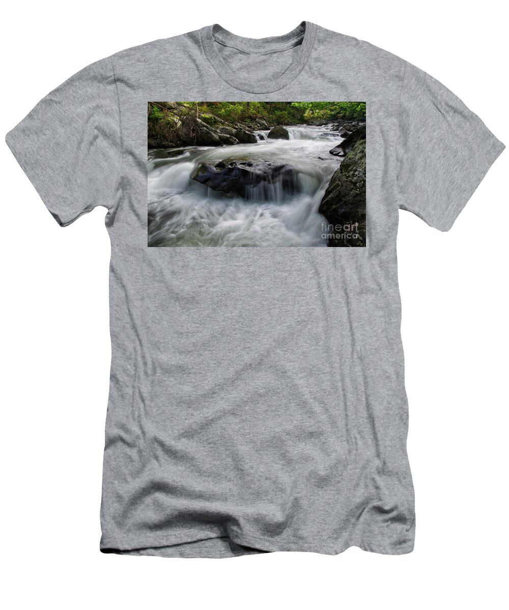 Adventure T-Shirt featuring the photograph Tellico River 4 by Phil Perkins