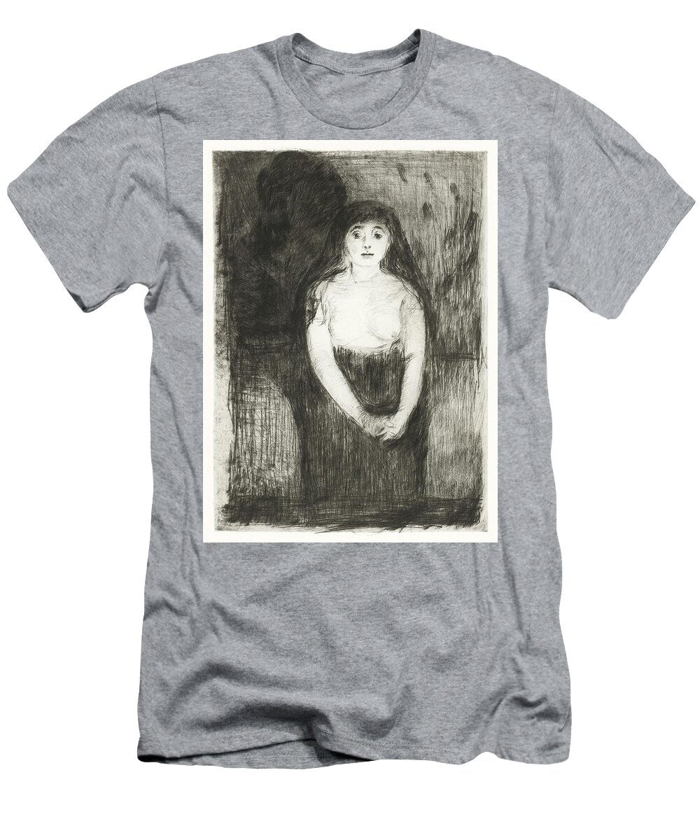 The Bear from Alpha and Omega ca 1908-1909 by Edvard Munch T-Shirt