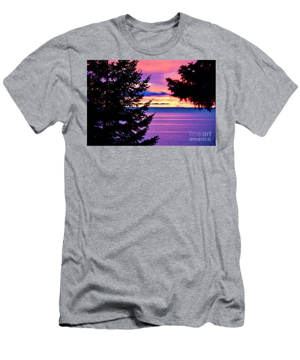 Great Lakes T-Shirt featuring the photograph The Colors of Hope by Hella Buchheim