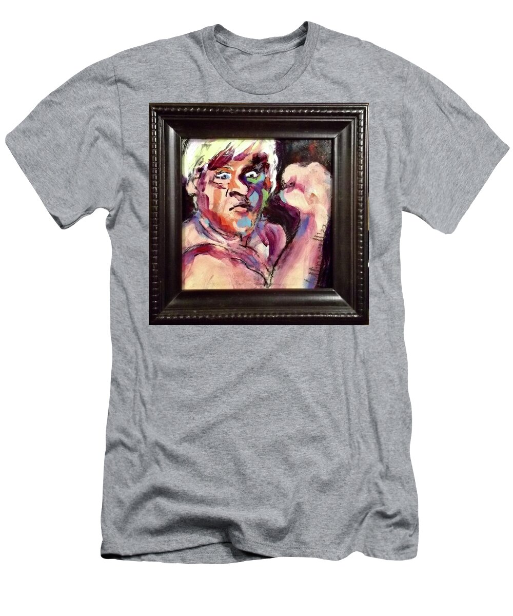 Painting T-Shirt featuring the painting The Crusher by Les Leffingwell