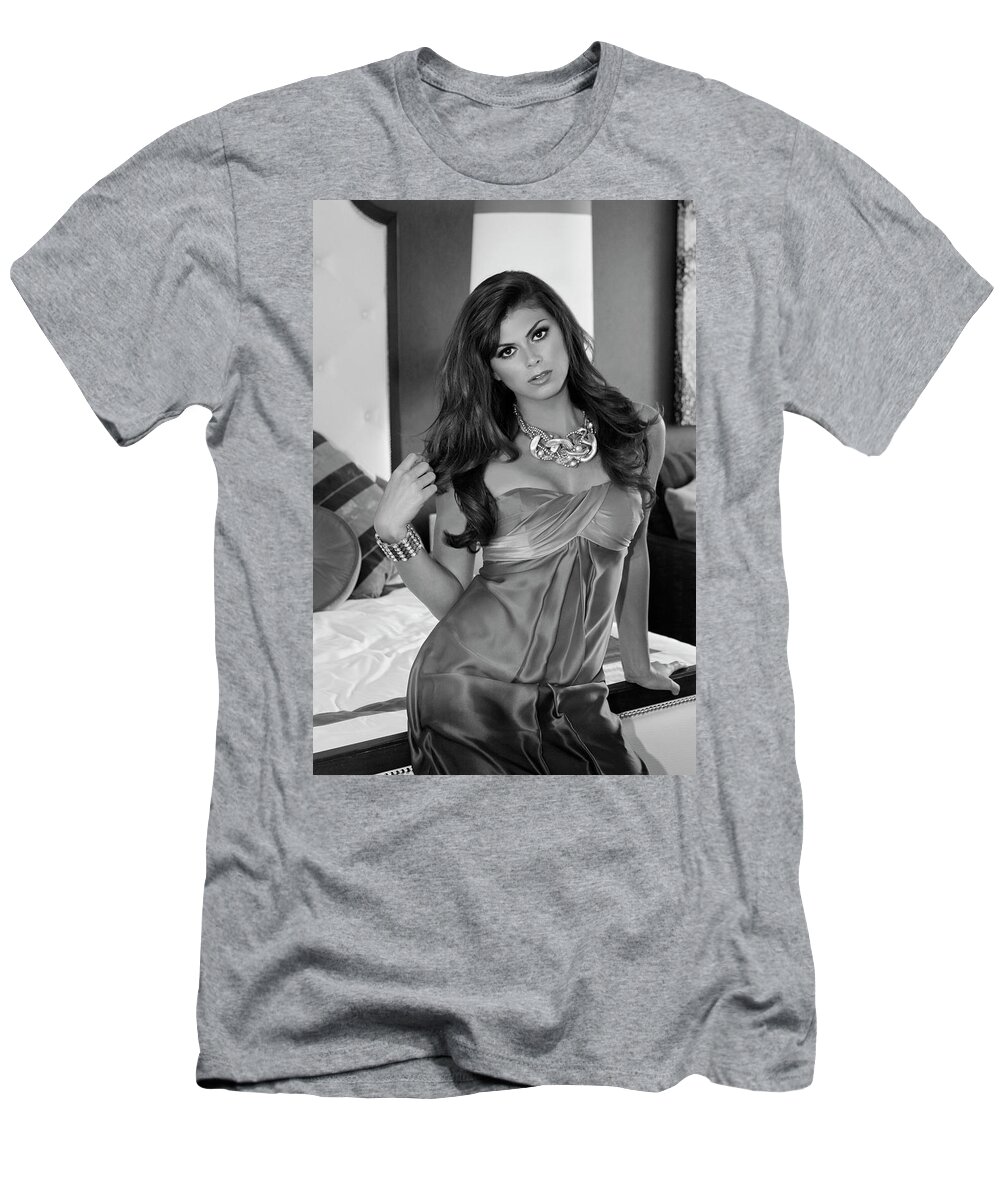 Lilian T-Shirt featuring the photograph THE DAZZLING LILIAN Palm Springs by William Dey