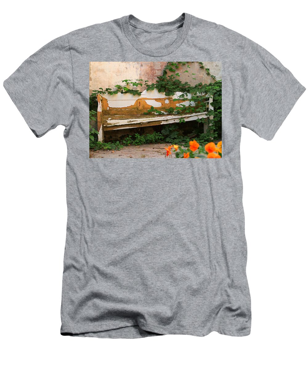 Photography T-Shirt featuring the photograph The forgotten garden by Luc Van de Steeg
