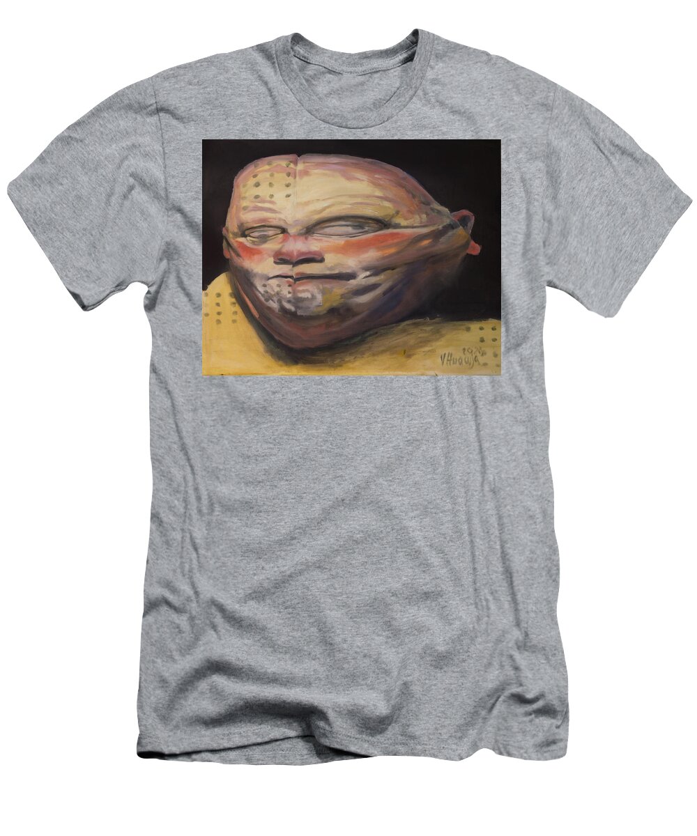 #paint T-Shirt featuring the painting The Intervention 9 by Veronica Huacuja