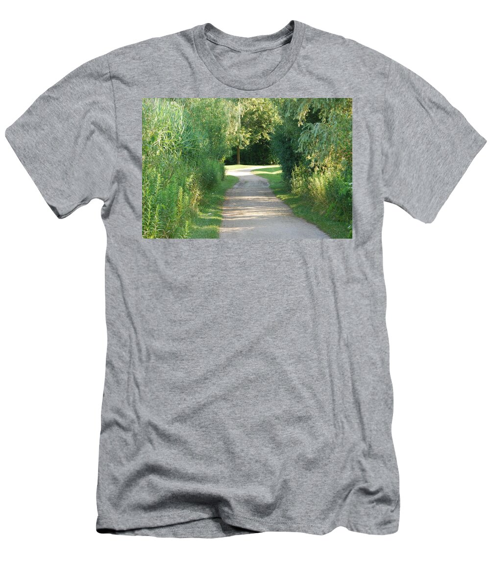 Path T-Shirt featuring the photograph The Magical Path by Ee Photography