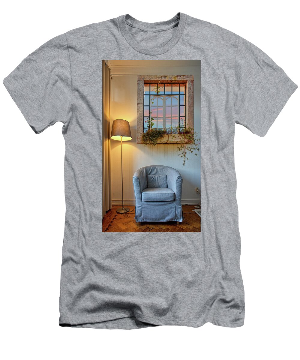Window T-Shirt featuring the photograph The Prison by Micah Offman