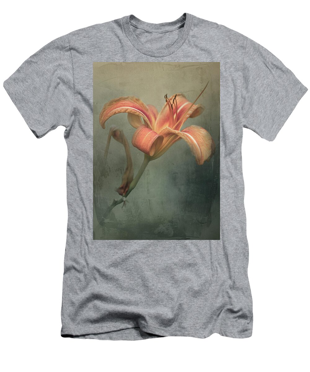 Flower T-Shirt featuring the digital art Tiger Lily by Steve Kelley