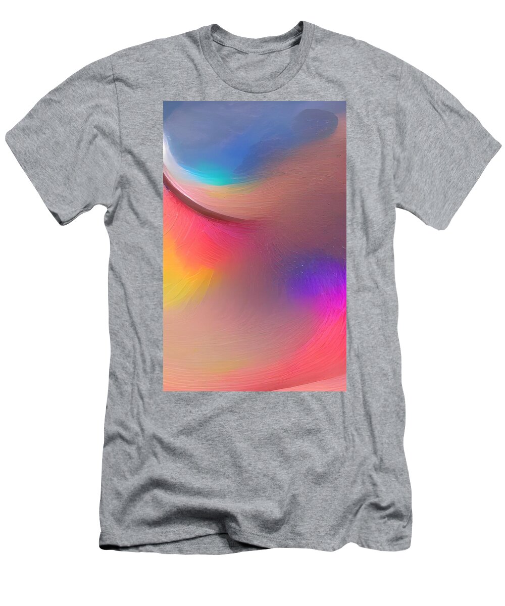  T-Shirt featuring the digital art Transition by Rod Turner