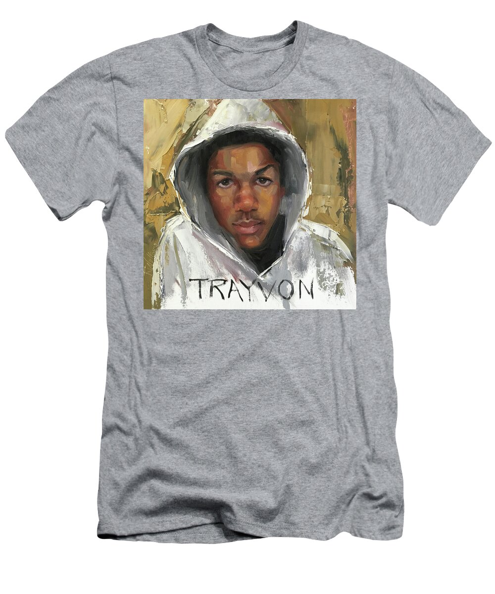 Mængde penge forfader forbundet Trayvon Martin T-Shirt by Robin Wellner - Fine Art America