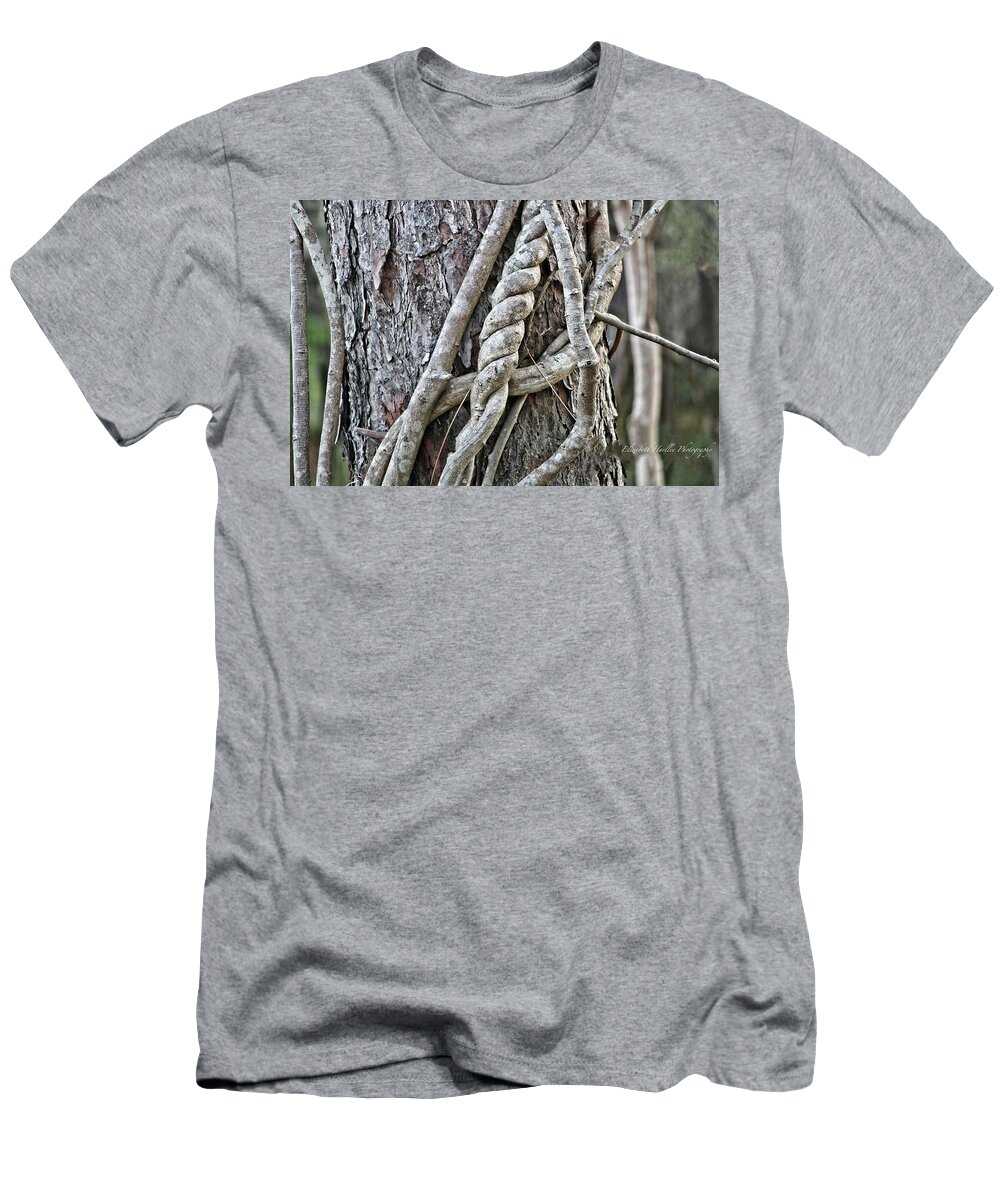  T-Shirt featuring the photograph Twisted by Elizabeth Harllee