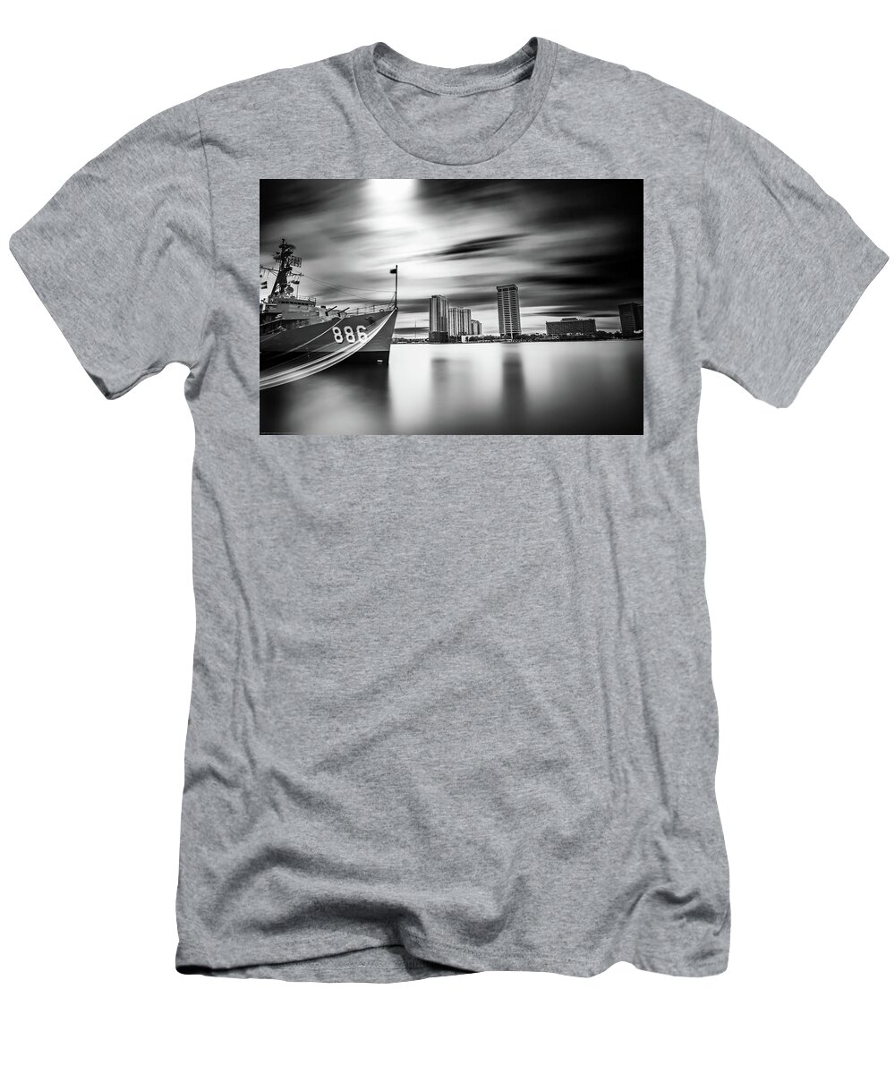 Nature T-Shirt featuring the photograph USS Orleck by Kenny Thomas