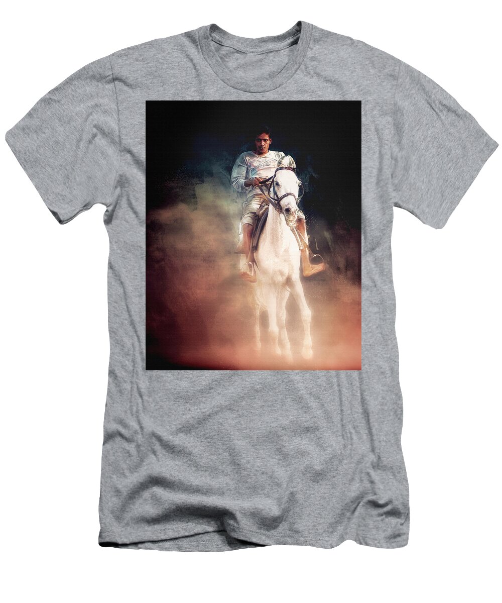 Photography T-Shirt featuring the photograph Versova Rider by Craig Boehman