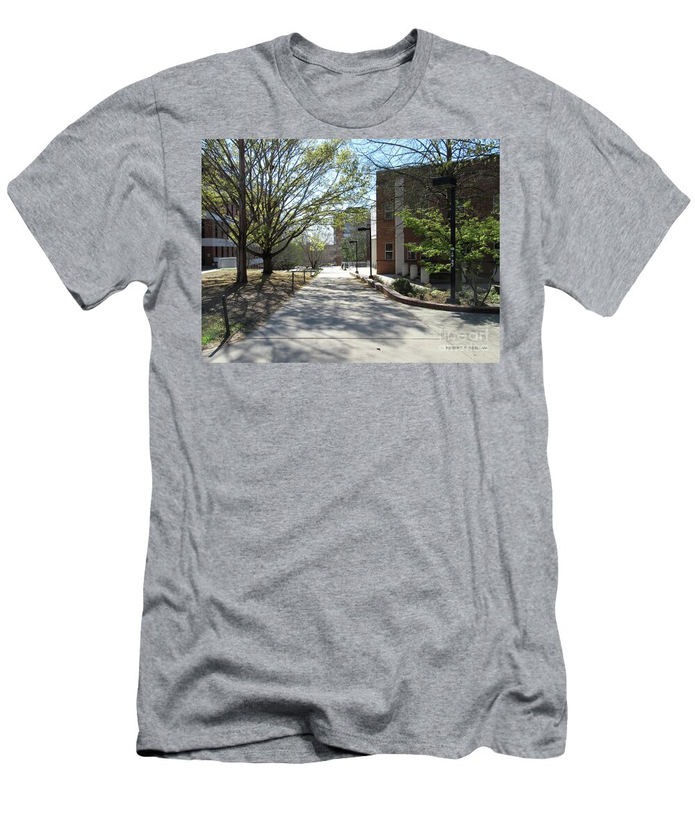 Seel T-Shirt featuring the photograph Vickery Walk by Robert M Seel